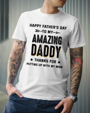 Happy Father's Day To My Amazing Daddy Classic T-Shirt lifestyle-mens-crewneck-front-6