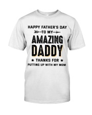 Happy Father's Day To My Amazing Daddy Premium Fit Mens Tee tile