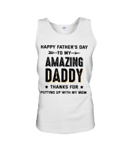 Happy Father's Day To My Amazing Daddy Unisex Tank tile