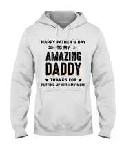 Happy Father's Day To My Amazing Daddy Hooded Sweatshirt tile