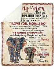 Thanks 4All The Special Little Things U Do-For Mom Sherpa Fleece Blanket tile