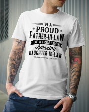 I'm Proud FIL Of A Freaking Amazing DIL - For FIL Classic T-Shirt lifestyle-mens-crewneck-front-6