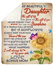 I Didn't Give U Gift Of Life Mom To Bonus Daughter Sherpa Fleece Blanket tile