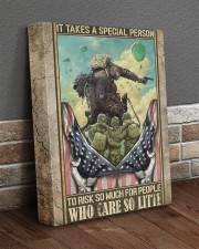 It Takes A Special Person Veteran 11x14 Gallery Wrapped Canvas Prints aos-canvas-pgw-11x14-lifestyle-front-10