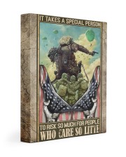 It Takes A Special Person Veteran 11x14 Gallery Wrapped Canvas Prints front
