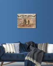 It's Not Easy For A Man To Raise A Child To Dad 14x11 Gallery Wrapped Canvas Prints aos-canvas-pgw-14x11-lifestyle-front-06