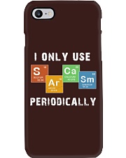 I Only Use Sarcasm Periodically Phone Case tile