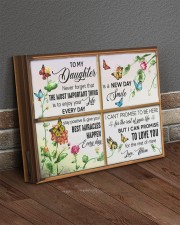 Never Forget The Most Important Thing To Daughter 14x11 Gallery Wrapped Canvas Prints aos-canvas-pgw-14x11-lifestyle-front-10