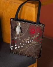American-Pitbull-Terrier-dog-the-road-to-my-heart All-over Tote aos-all-over-tote-lifestyle-front-02