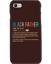 Black Father Phone Case tile