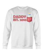 Daddy Est 2010 - For Husband Crewneck Sweatshirt tile