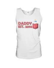Daddy Est 2010 - For Husband Unisex Tank tile