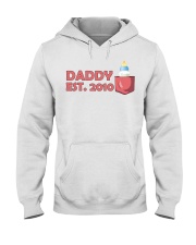 Daddy Est 2010 - For Husband Hooded Sweatshirt tile