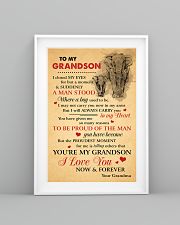 Grandson Elephant I love You Now And Forever 11x17 Poster lifestyle-poster-5