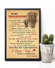 Grandson Elephant I love You Now And Forever 11x17 Poster lifestyle-poster-8