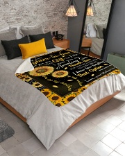 To My Daughter-In-Law I Gave You My Amazing Son Sherpa Fleece Blanket - 50" x 60" aos-sherpa-fleece-blanket-lifestyle-front-02