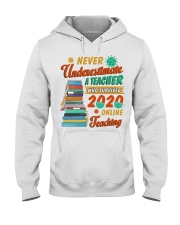 Never Underestimate A Teacher Who Survived 2020 Hooded Sweatshirt tile