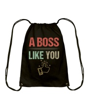 A Boss Like You Drawstring Bag tile