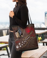 Belgian-Malinois-dog-the-road-to-my-heart All-over Tote aos-all-over-tote-lifestyle-front-04
