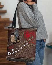 Belgian-Malinois-dog-the-road-to-my-heart All-over Tote aos-all-over-tote-lifestyle-front-09
