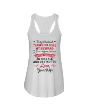 Thanks For Being My Husband Ladies Flowy Tank tile
