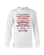 Thanks For Being My Husband Long Sleeve Tee tile
