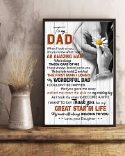 Thanks For My Great Star In Life - For Dad 11x17 Poster lifestyle-poster-3