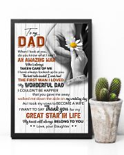 Thanks For My Great Star In Life - For Dad 11x17 Poster lifestyle-poster-8