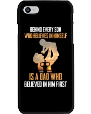 Behind Every Son Is A Dad Who Believe In Him First Phone Case tile