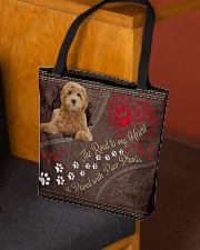 Labradoodle-dog-the-road-to-my-heart All-over Tote aos-all-over-tote-lifestyle-front-02