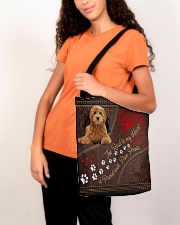Labradoodle-dog-the-road-to-my-heart All-over Tote aos-all-over-tote-lifestyle-front-07