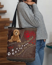 Labradoodle-dog-the-road-to-my-heart All-over Tote aos-all-over-tote-lifestyle-front-09