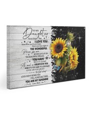 Never Forget That I Love U Mom To Daughter 30x20 Gallery Wrapped Canvas Prints front