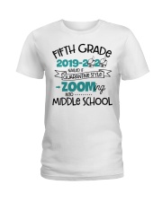 Fifth Grade Quarantine Style Ladies T-Shirt tile
