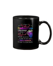 TATTOO CONTROL MOUTH February Mug tile