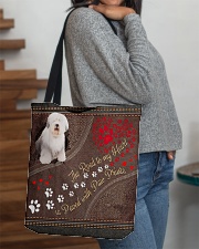 Old-English-Sheepdog-dog-the-road-to-my-heart All-over Tote aos-all-over-tote-lifestyle-front-09