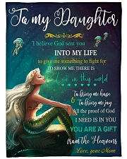 You Are The Gift From The Heavens Mom To Daughter Large Fleece Blanket - 60" x 80" front