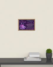 GD Purple Butterfly I Love U To The Moon And Back 17x11 Poster poster-landscape-17x11-lifestyle-08