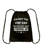 I'm Not The Step Dad Drawstring Bag tile