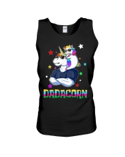 Dadacorn Muscle Unicorn Dad And Daghter - For Dad Unisex Tank tile