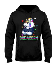 Dadacorn Muscle Unicorn Dad And Daghter - For Dad Hooded Sweatshirt tile