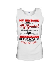 MyHusband Is One Of My Greatest Decisions-For Wife Unisex Tank tile
