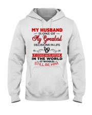 MyHusband Is One Of My Greatest Decisions-For Wife Hooded Sweatshirt tile