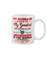 MyHusband Is One Of My Greatest Decisions-For Wife Mug tile