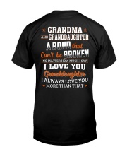 GM GD A Bond That Can't Be Broken - For Grandma Classic T-Shirt back