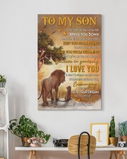 Don't Let Today's Trouble Bring U Down-Dad To Son 20x30 Gallery Wrapped Canvas Prints aos-canvas-pgw-20x30-lifestyle-front-03