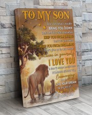 Don't Let Today's Trouble Bring U Down-Dad To Son 20x30 Gallery Wrapped Canvas Prints aos-canvas-pgw-20x30-lifestyle-front-20