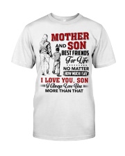 Mother And Son Best Friends For Life Classic T-Shirt front
