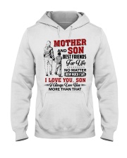 Mother And Son Best Friends For Life Hooded Sweatshirt tile