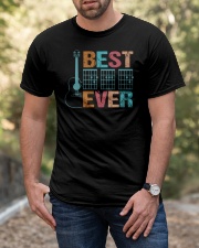 Best Guitar Dad Ever - For Dad Classic T-Shirt apparel-classic-tshirt-lifestyle-front-53